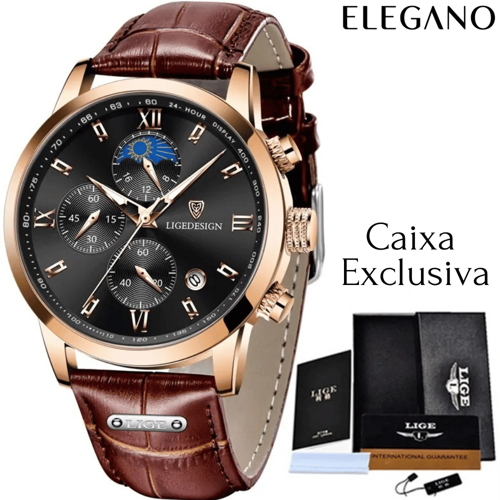 Relógio Masculino Round